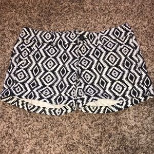American Eagle Tribal Print Shorts